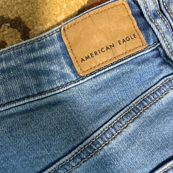 American Eagle Outfitters Blue Cargo Jeans - Picture 3 of 4